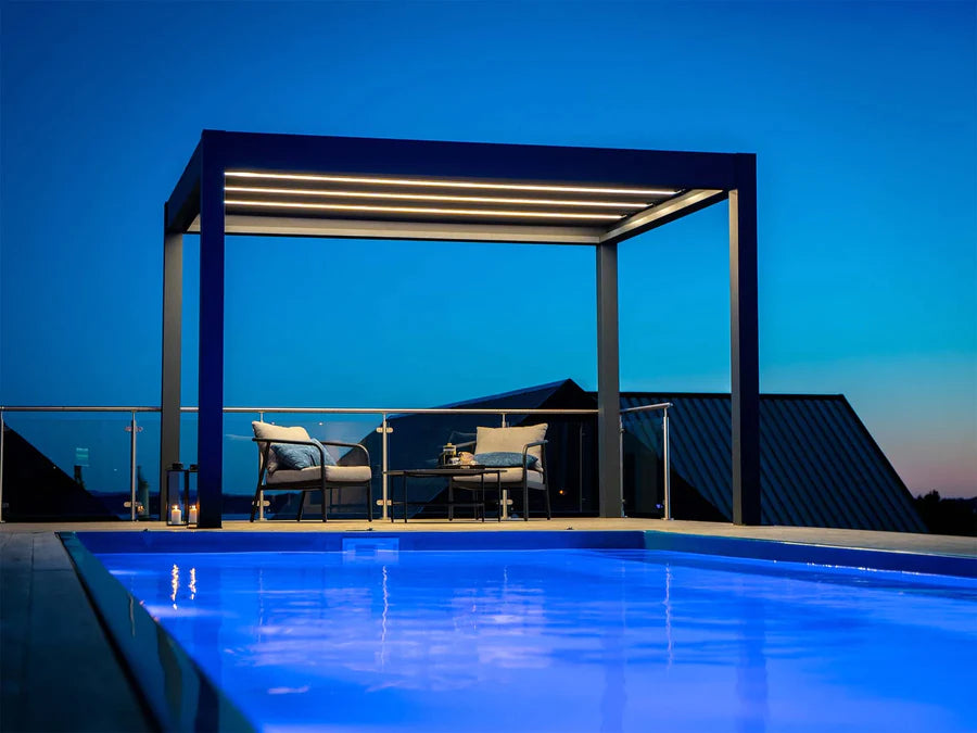 Heb ik een bouwvergunning nodig voor een pergola pergolux
